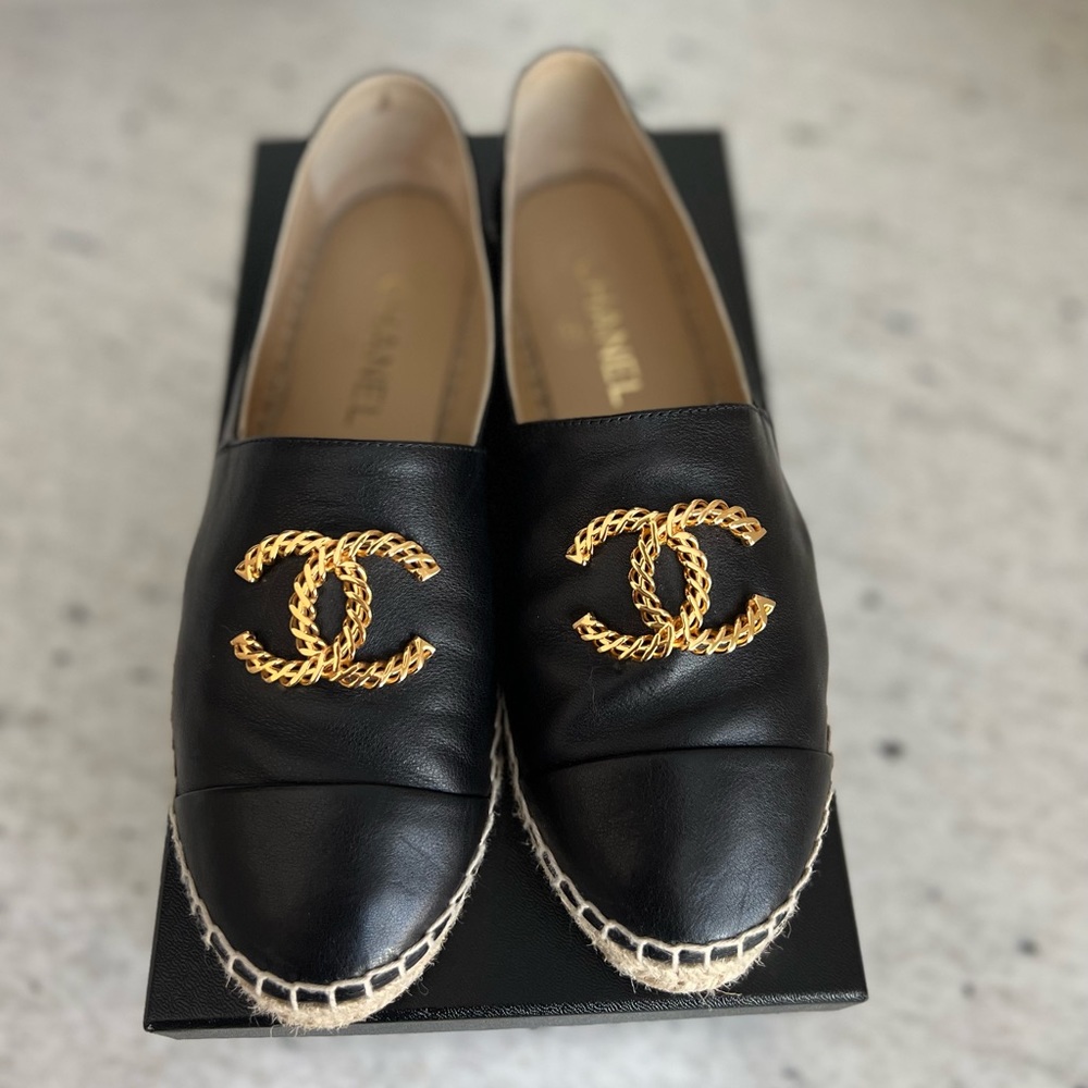 SOLD Chanel espadrilles size 38
